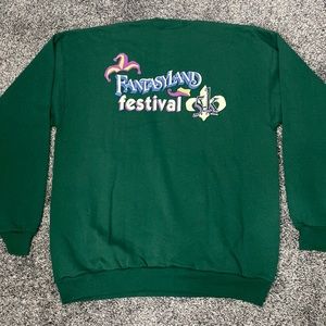 VTG Disneyland Fantasyland Festival 5K Sweatshirt, circa-1996. XL